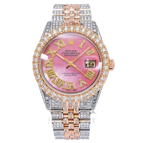 mop dial rolex|rolex datejust 36mm pink.